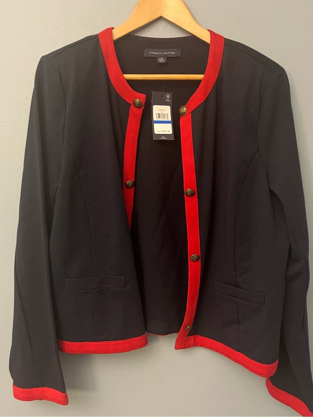 NWT Tommy Hilfiger Ponte Knit Jacket